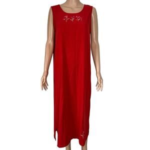 Vintage Embroidered Cottagecore Dress